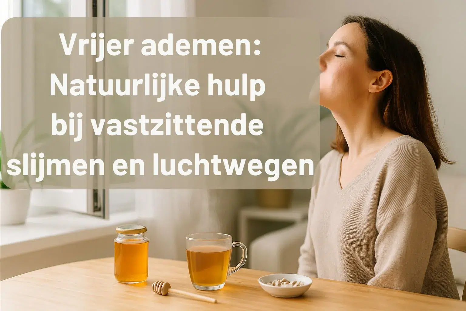 Vastzittende hoest verhelpen
