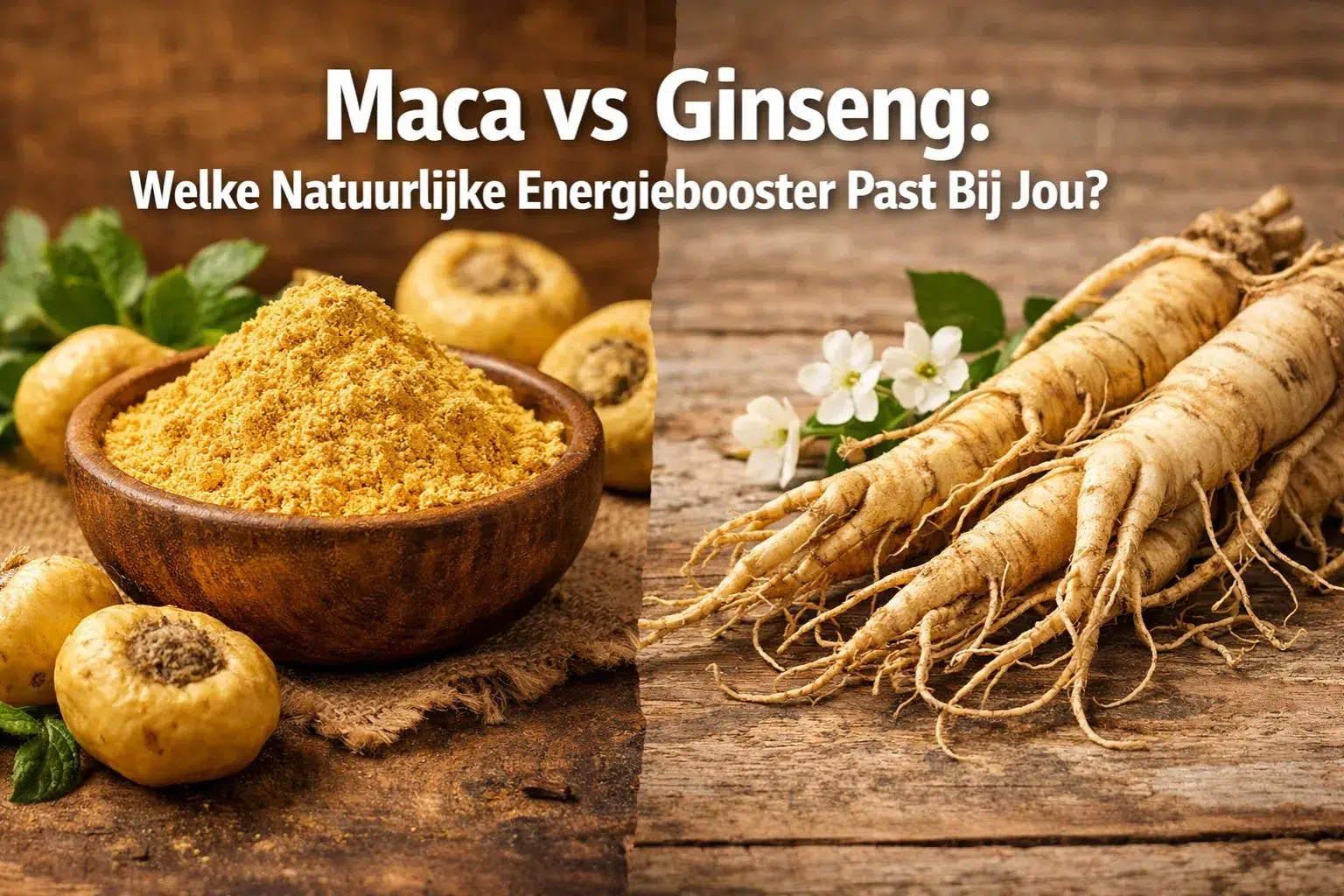 maca vs ginseng
