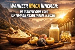 wanneer maca innemen