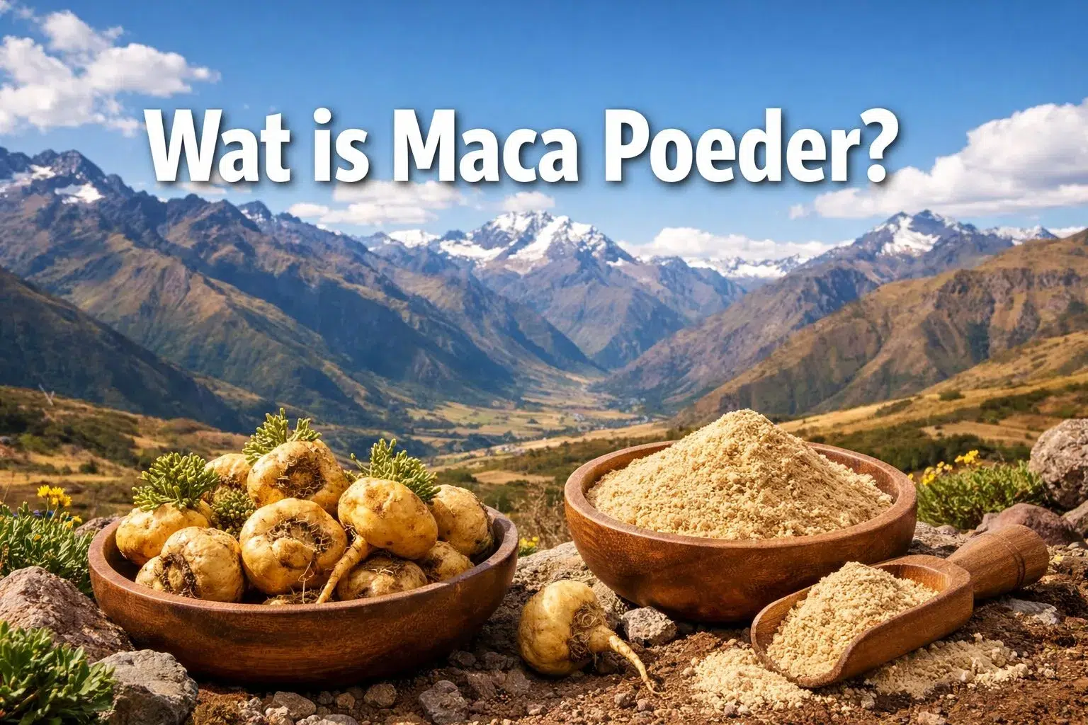 wat is maca poeder