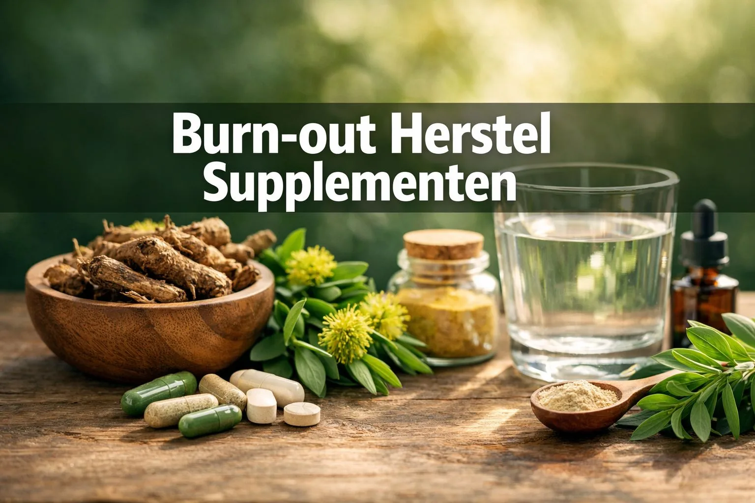 Burn-out herstel supplementen