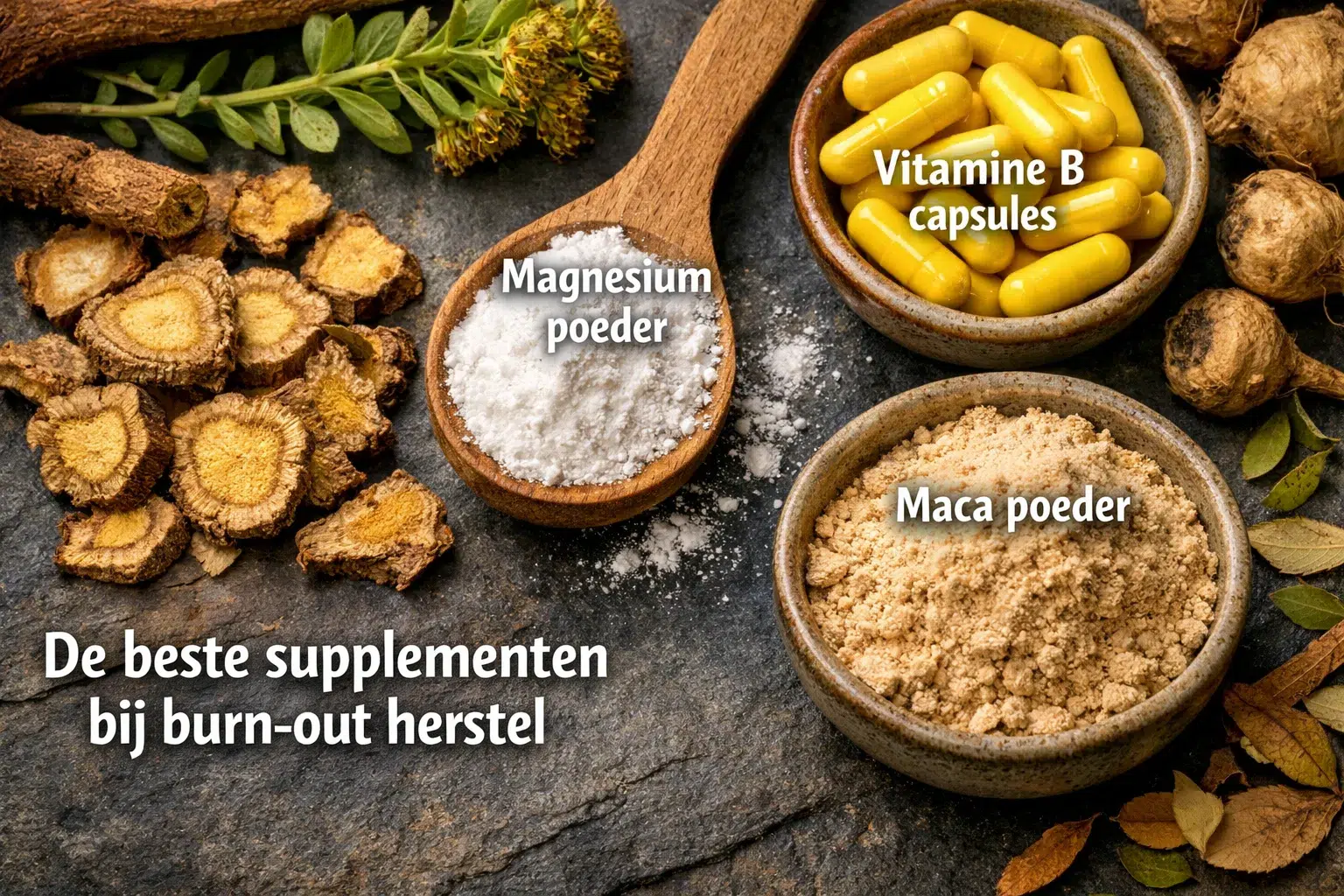 beste supplementen bij burn-out herstel
